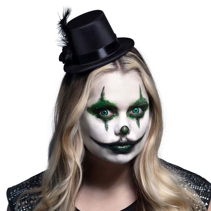 Mini-Hut "Juliette" mit Clip | Schwarz