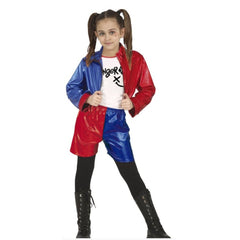 Kostüm "Harlekin Metallic" für Mädchen | Jacke, Hose und T-Shirt