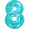 Riesenzahl Folienballon 40