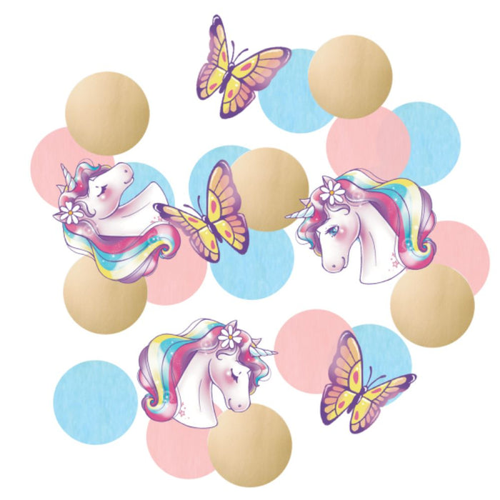 Konfetti Papier "Einhorn"