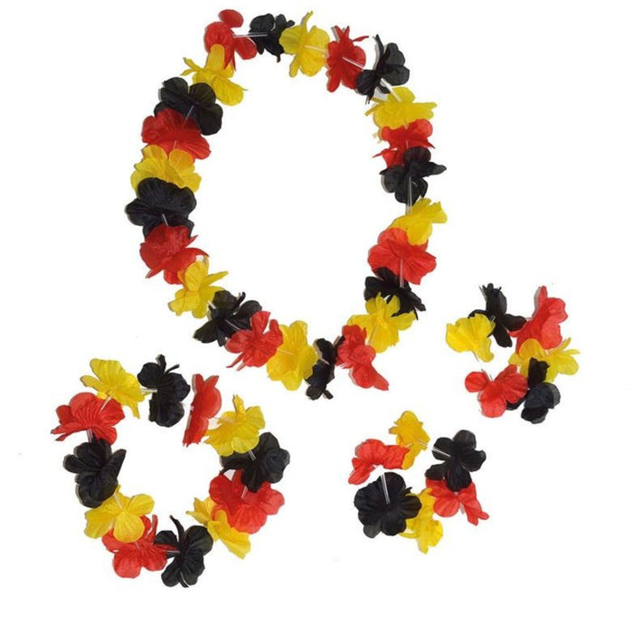 Blumenkranz Set 4-teilig "Deutschland" | Schwarz Rot Gelb