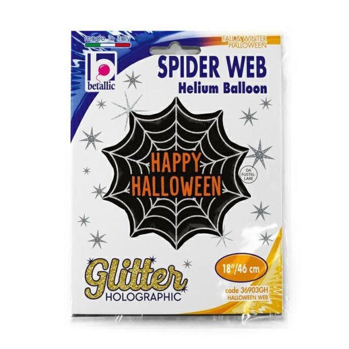 ABC18 Halloween Spider Web Holo 46 cm