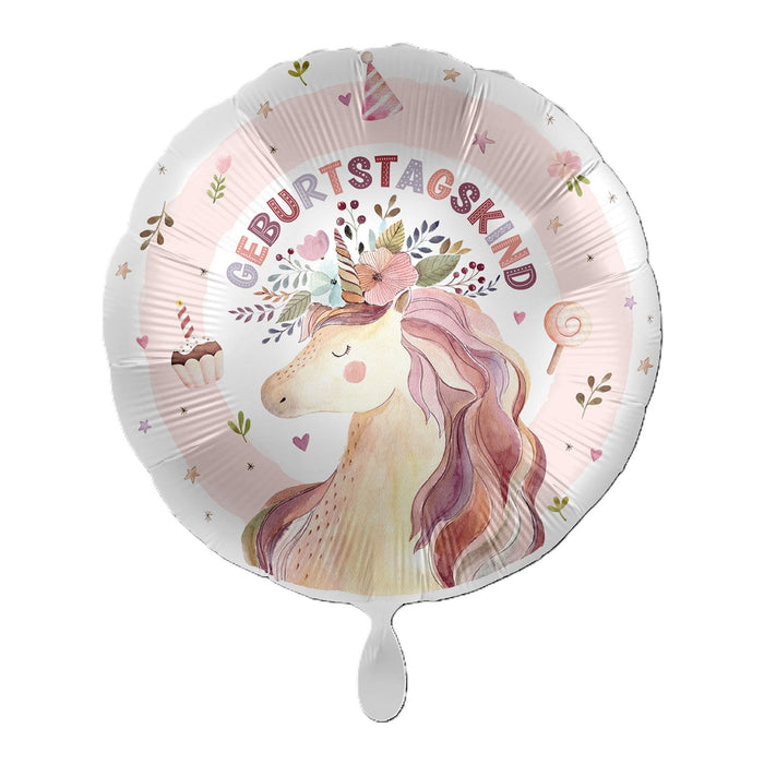 18"/Ø43cm Folienballon  "Geburtstagskind"