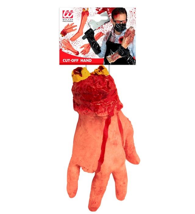 Abgehackte Hand mit fehlendem Finger
