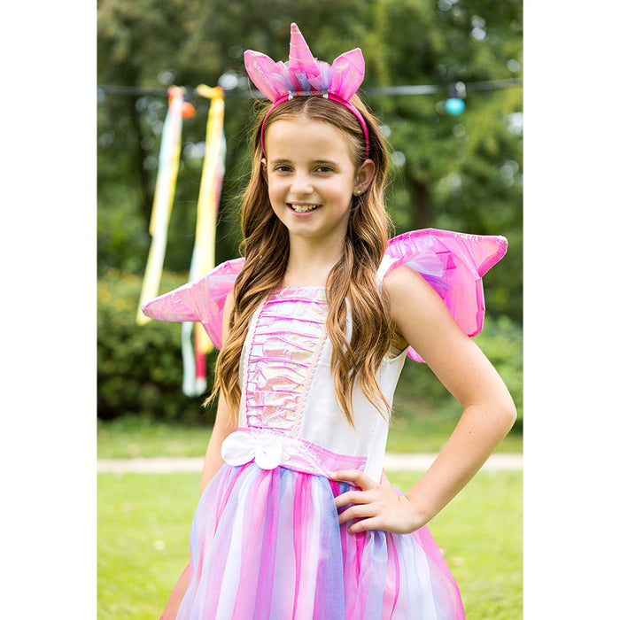 Einhorn "Sparkle" Kostüm für Mädchen 3-tlg. | Mehrfarbig