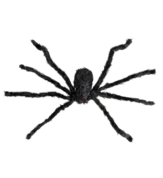 Halloween Dekoration "Riesige Haarige Spinne" - 75 cm | Schwarz - Biegbar