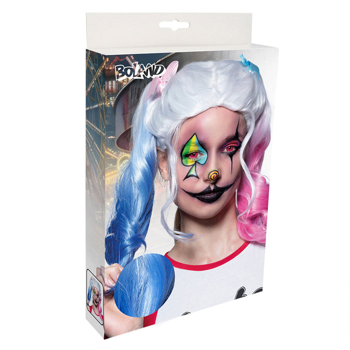 Damen Perücke Lady "Harle Kin" | Mehrfarbig