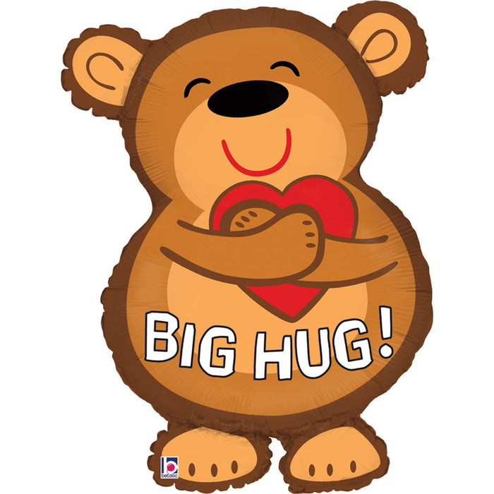 24" Folienballon Shape Bär Big Hug! | 61 cm