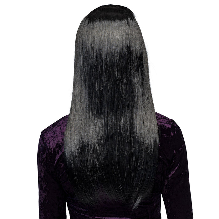 Hexen Perücke "Aurora" für Damen - 86081 | Schwarz/Weiß