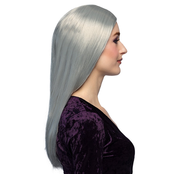 Hexen Perücke "Aurora" für Damen - 86082 | Grau