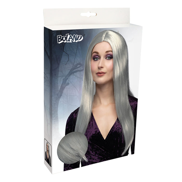 Hexen Perücke "Aurora" für Damen - 86082 | Grau