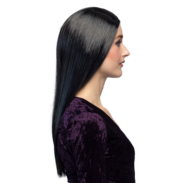 Hexen Perücke "Aurora" für Damen - 86085 | Schwarz