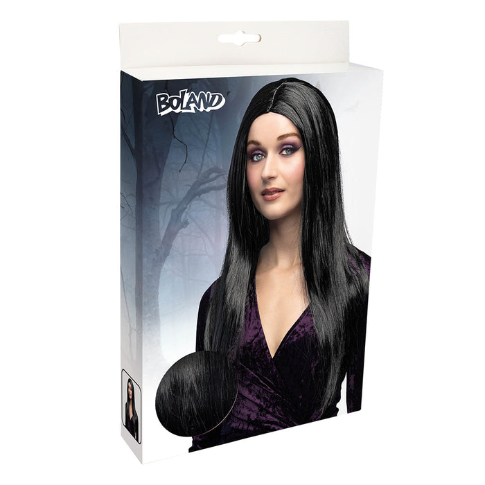 Hexen Perücke "Aurora" für Damen - 86085 | Schwarz