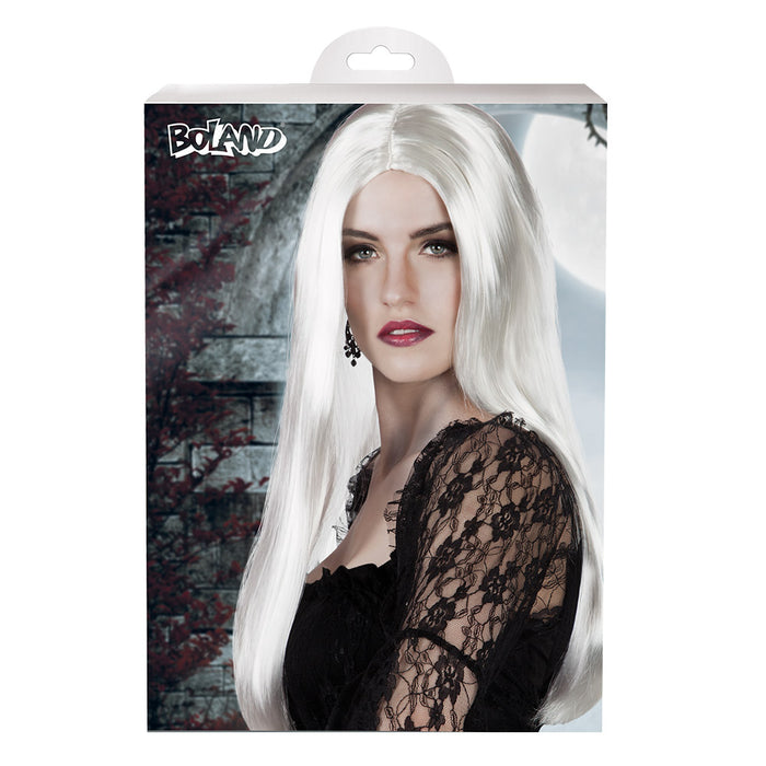 Hexen Perücke "Aurora" für Damen - 86098 | Weiß