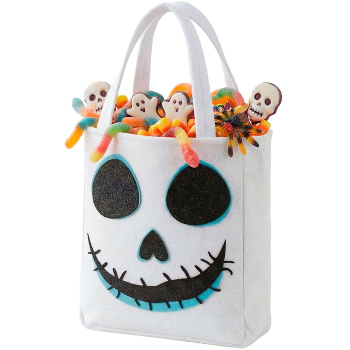 Halloween Betteltasche "Geist" | Weiß - Süßes oder Saures