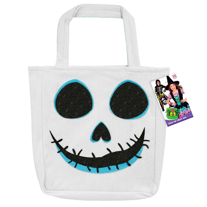 Halloween Betteltasche "Geist" | Weiß - Süßes oder Saures