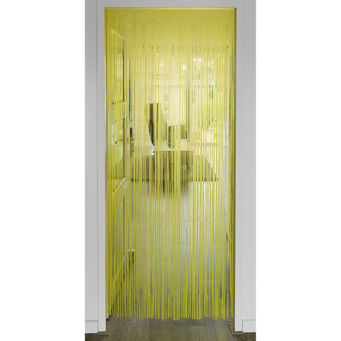 Folienvorhang 100 x 200 cm | Neon Gelb UV