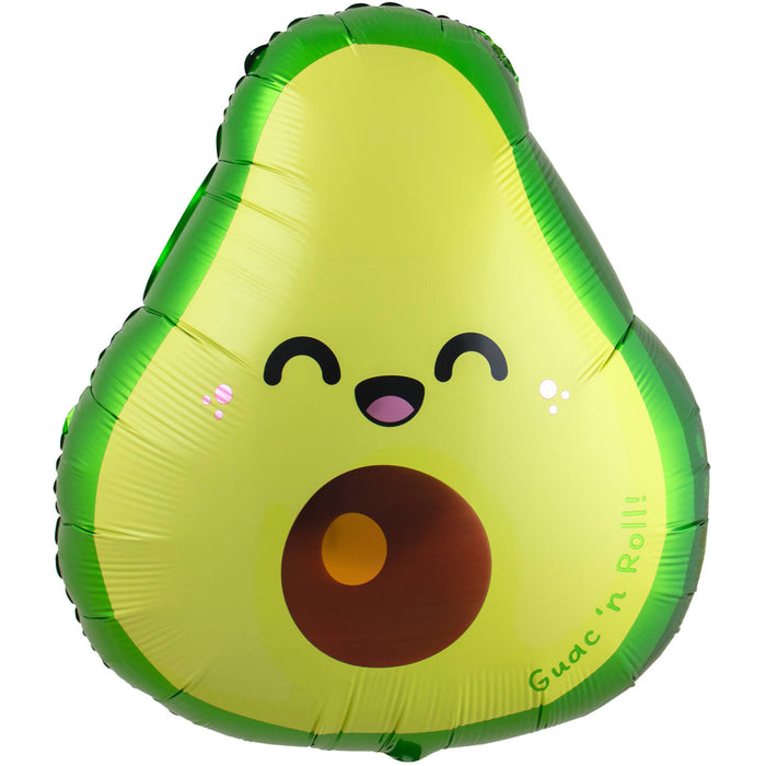 Shape Folienballon "Avocado" | 52x60 cm