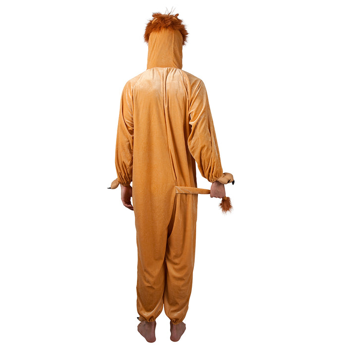 Löwe Kostüm für Erwachsene | Braun