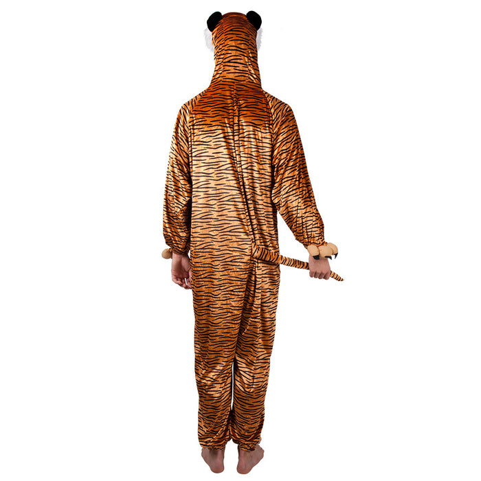 Tiger Kostüm für Kinder bis 140 cm | Braun