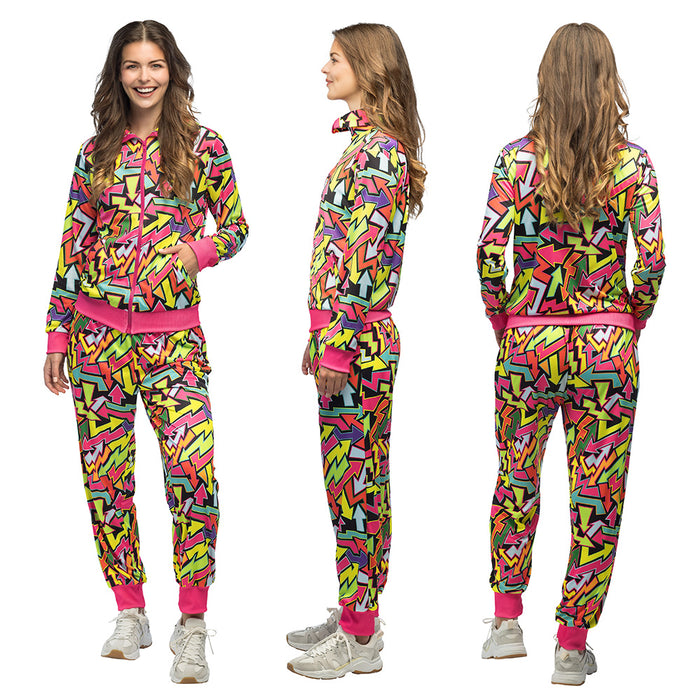Trainingsanzug "Street Art" für Damen | Mehrfarbig UV