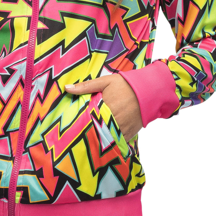 Trainingsanzug "Street Art" für Damen | Mehrfarbig UV