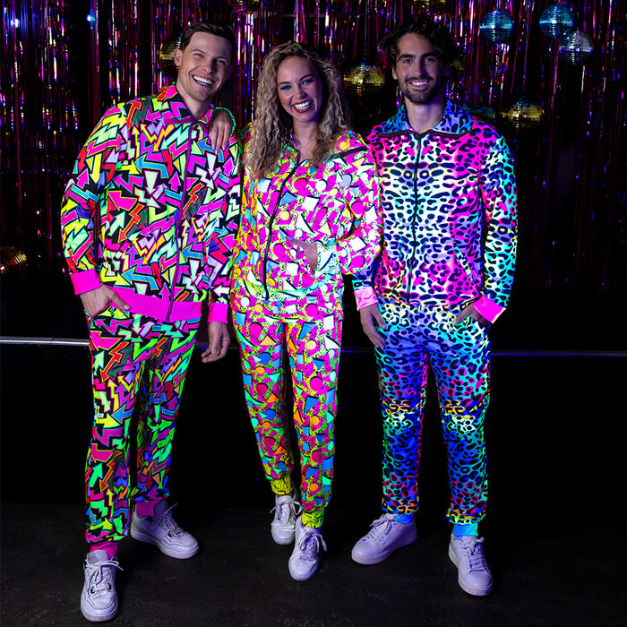 Trainingsanzug"Leopard Art" für Herren | Mehrfarbig UV