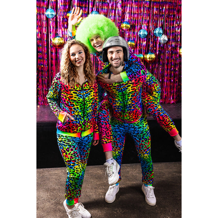 Trainingsanzug"Leopard Art" für Herren | Mehrfarbig UV