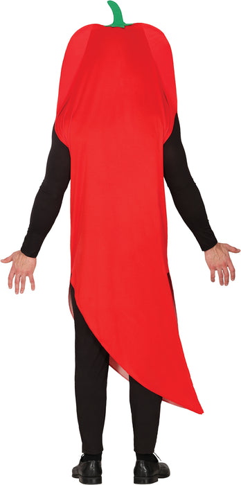 Spaßkostüm "Mister Chili" für Erwachsene | Einheitsgröße 52-54 (L)