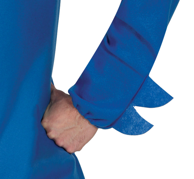 Filmkostüm "Blauer Super Igel" für Erwachsene | Einheitsgröße 52-54 (L)