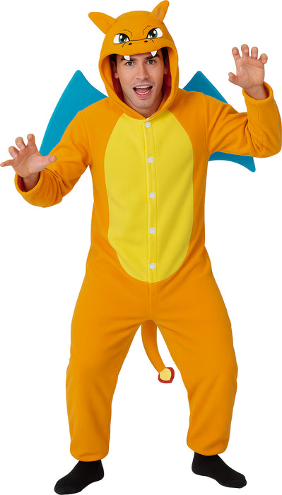 Filmkostüm "Feuerdrache" für Erwachsene | Einheitsgröße 52-54 (L)