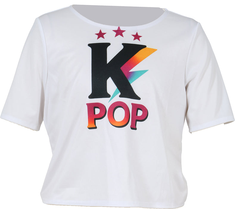 K-Pop Kostüm "Nova" für Damen | Gelb Schwarz