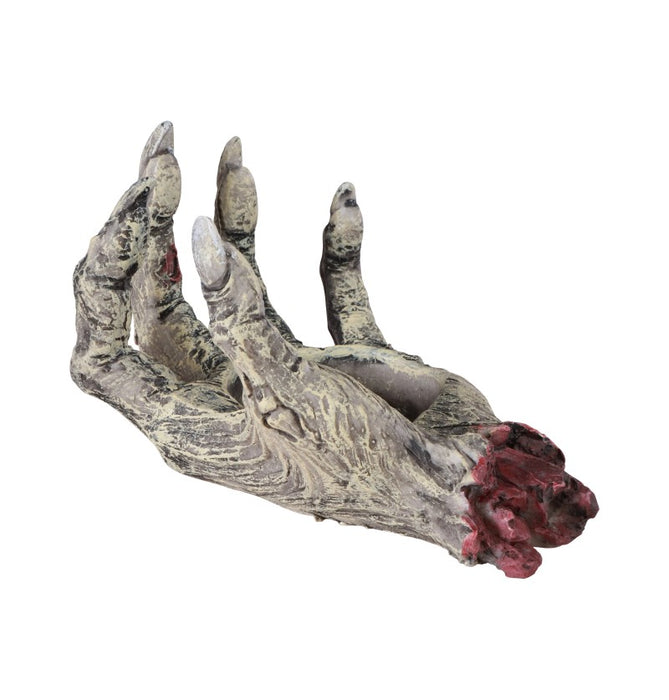 "Zombie Hand"" Kerzenleuchter 11 x 6 cm | Halloween Dekoration