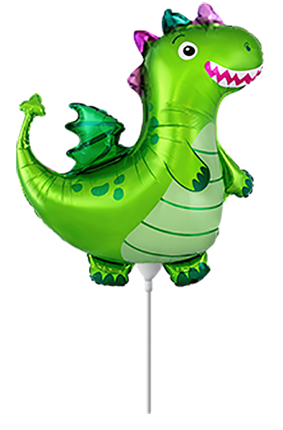 14" Miniloon "Drache Grün" (unverpackt)