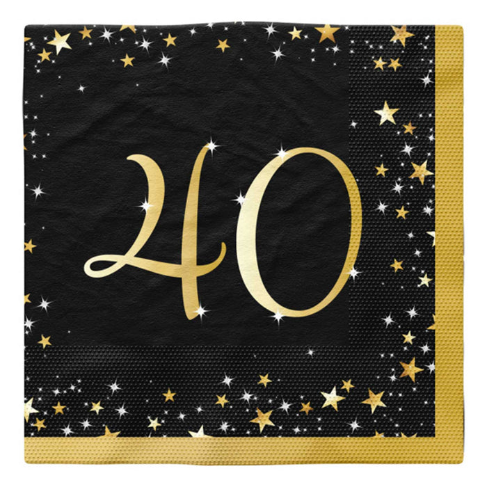 "Starlight Birthday" Servietten | 20Stk./33x33cm