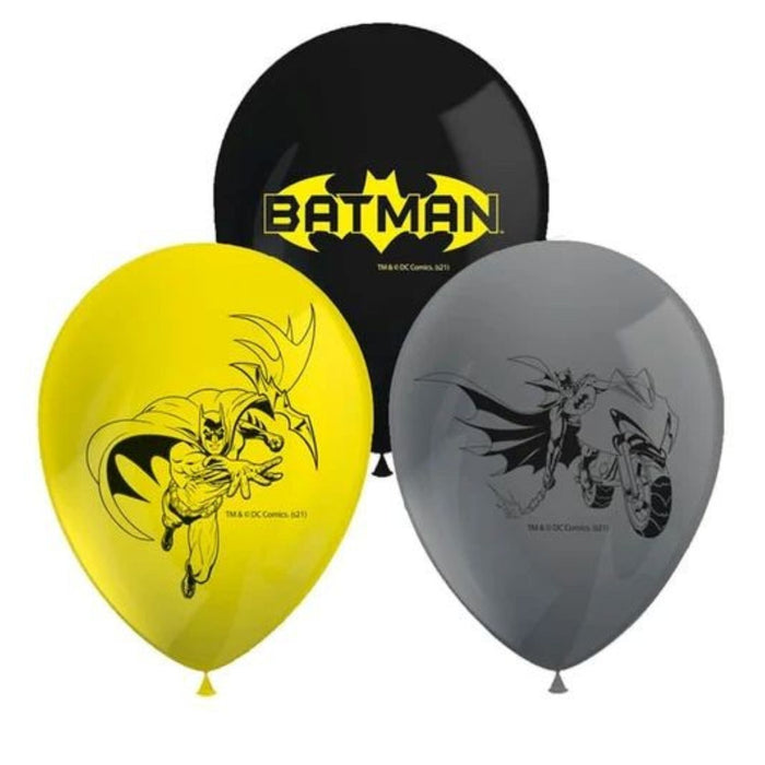 Latexballon Batman | 8 Stück