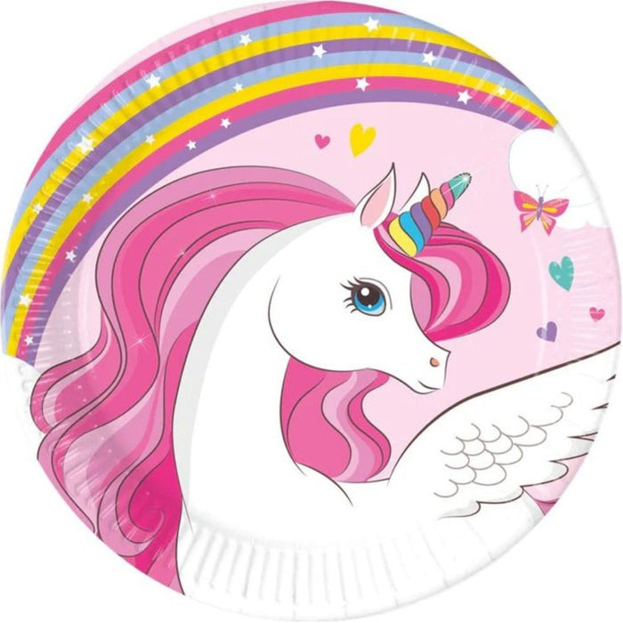 "Unicorn Rainbow Colors" Partydeko Artikel