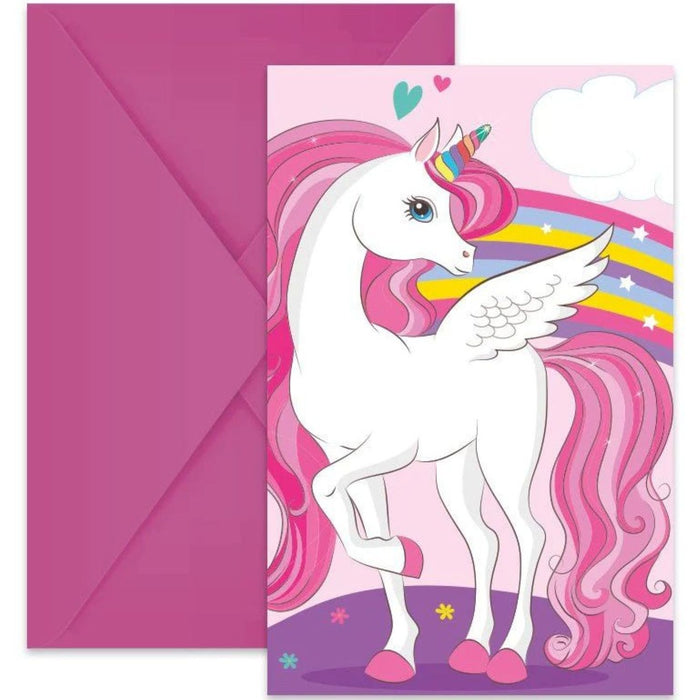 "Unicorn Rainbow Colors" Partydeko Artikel