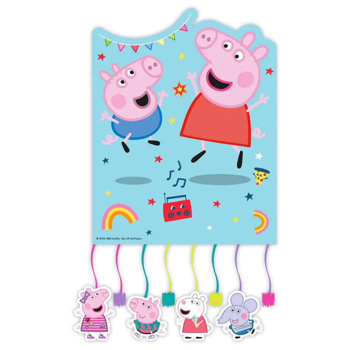 Pinata "Peppa  Pig Made With Love" | 21 x 27 cm