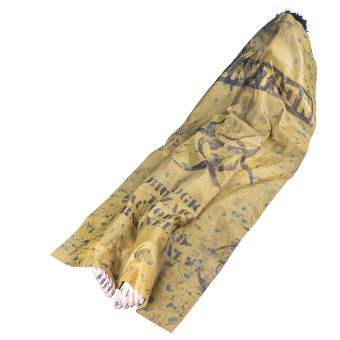 Animierte Halloween Dekoration "Leiche unter dem Laken" | 160 cm