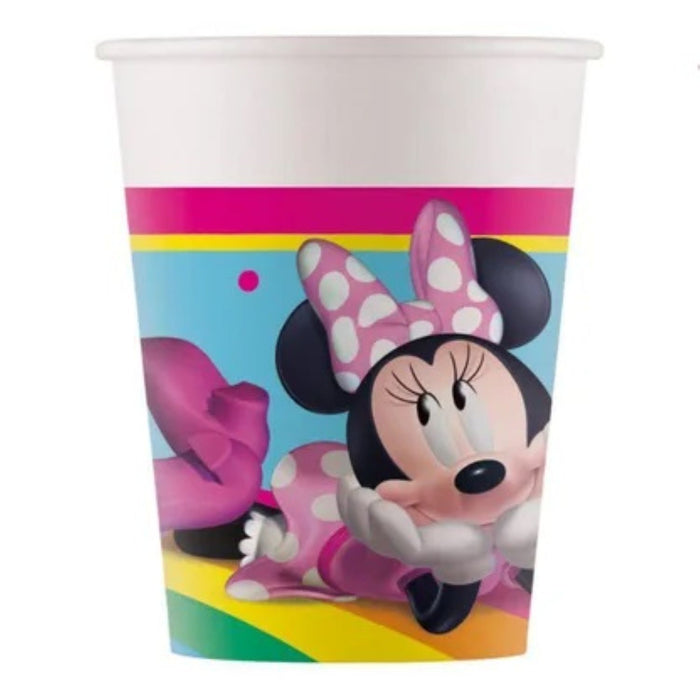 "Minnie Rainbow Make Me Smile" Partydeko Artikel