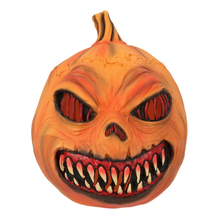 Halloween Latex Maske "Pumpkin monster" | Orange