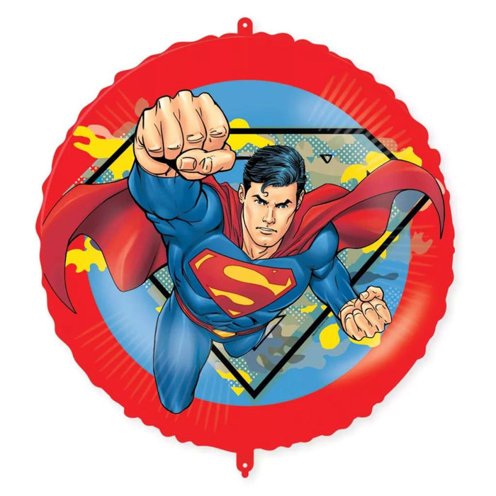 18"/Ø46cm Folienballon "Superman Krypton"