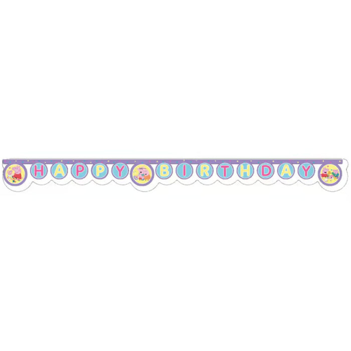 "Peppa Pig Made With Love" Partydeko Artikel