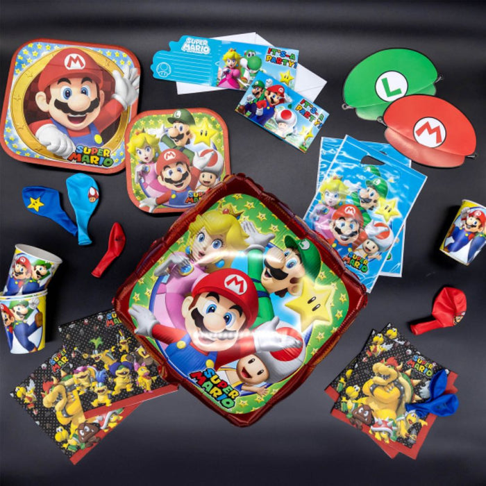 Pappbecher Super Mario 250ml/8Stk.