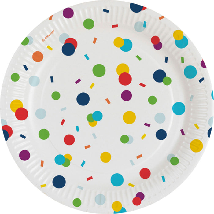"Confetti Birthday" Partydeko Artikel