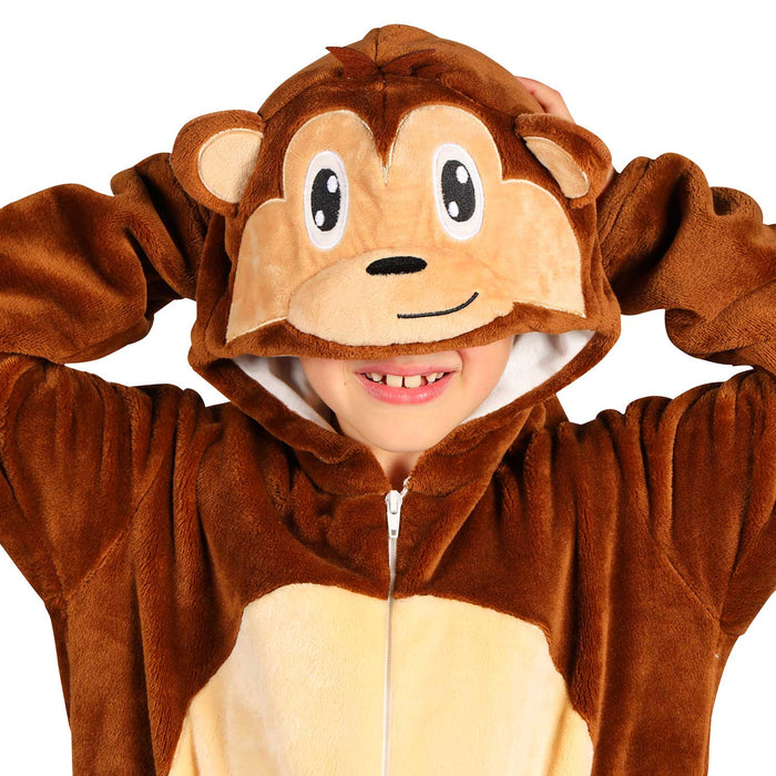 Affe Babykostüm | Braun - Overall
