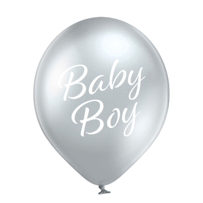 Luftballon Ø30cm Baby Boy | 6 Stk.