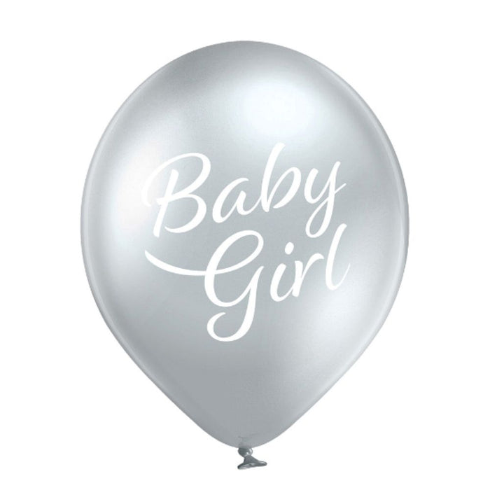 Luftballon Ø30cm Baby Girl | 6 Stk.