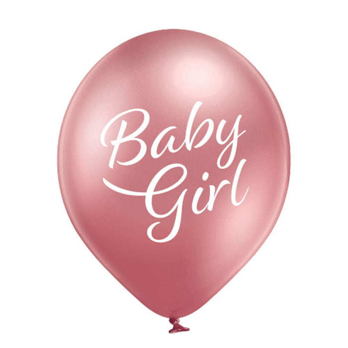 Luftballon Ø30cm Baby Girl | 6 Stk.